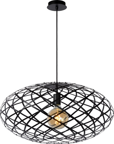 Lucide Tungsten - Hängelampe - ø 65 cm - 1xe27 - schwarz