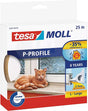 Tesa P-Profil 05391-00100-02 Dichtband moll weiß (L x B) 25 m x 9 mm 25 m