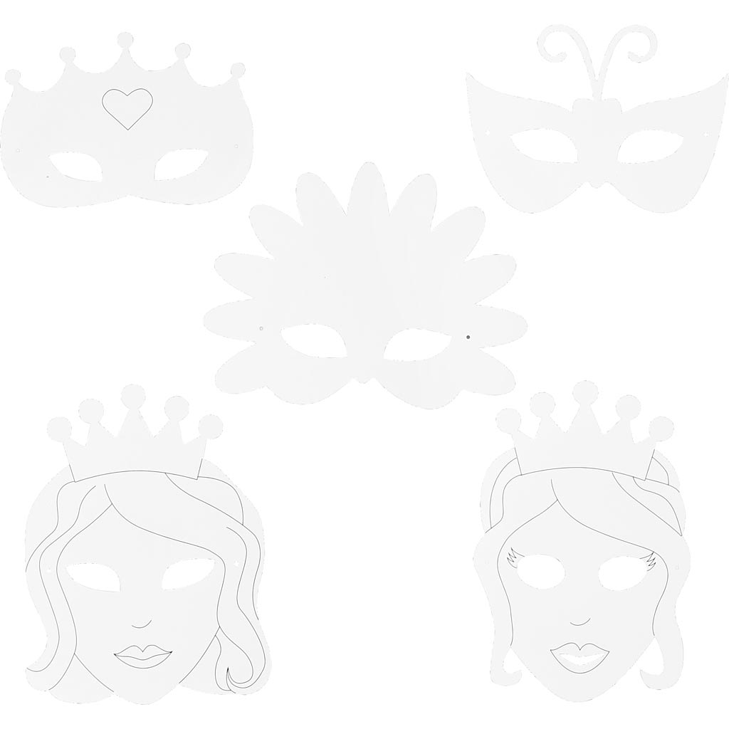 Creotime https: www.cchobby.nl Märchenmasken-h-13-5-25-cm-w-17-25-cm-230-gr-white-16-piece-1-box