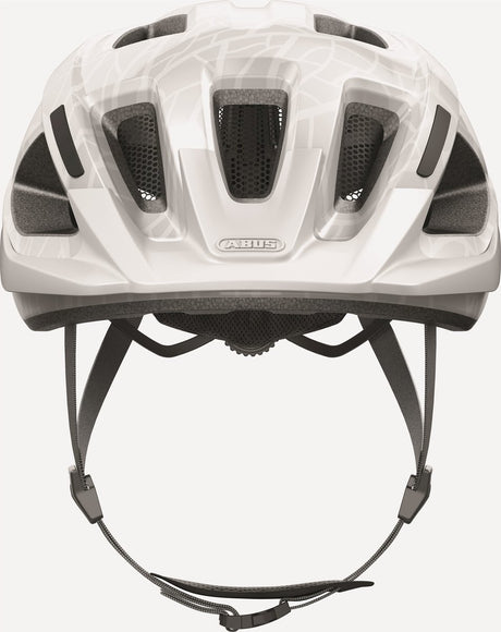 Abus Fahrradhelm Aduro 3.0 weiß Art L - 58-62 cm - weiß - geeignet für den Einsatz an Elektrofahrrädern - Cityfahrrädern - 320 g
