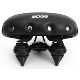 Edge Fahrrad Sattel Urban XL Wave - Schwarz