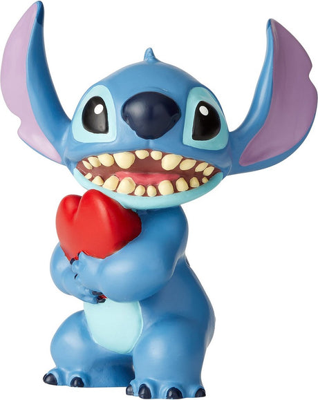 Disney Traditions – Stitch Heart – offiziell lizenzierte Lilo und Stitch – Enesco – Figur
