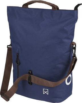 Willex - shopper tas - stadjer - 26 liter - blauw.