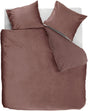 Ambiante velvety dekbedovertrek - lits-jumeaux - 240 x 200 220 cm - roze