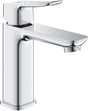 Grohe Dice Waschtischmischer – M-Größe – wassersparend – energiesparend – inklusive Push-Open-Ablaufgarnitur – Chrom