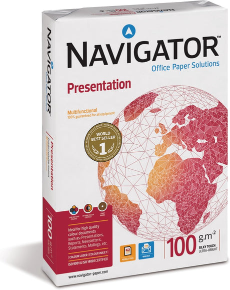Kopierpapier Navigator A3 100 g m² weiß 500 Blatt
