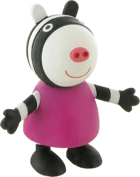 Peppa Pig Zoe Zebra Tortenaufsatz Dekoration 6 cm.