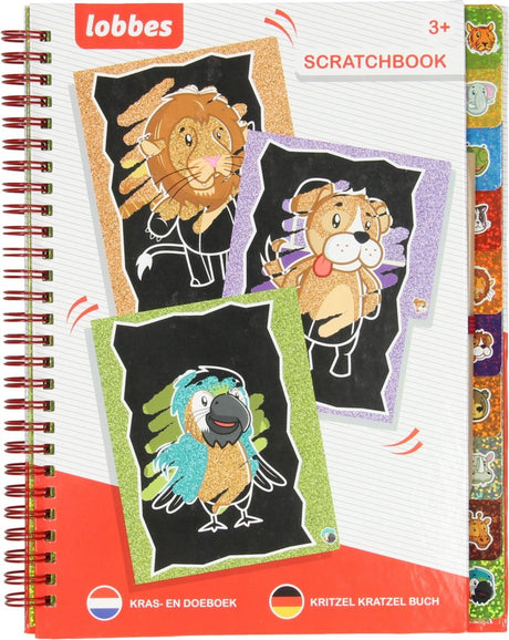 Lobbes Scratch- und Do-Book-Tiere
