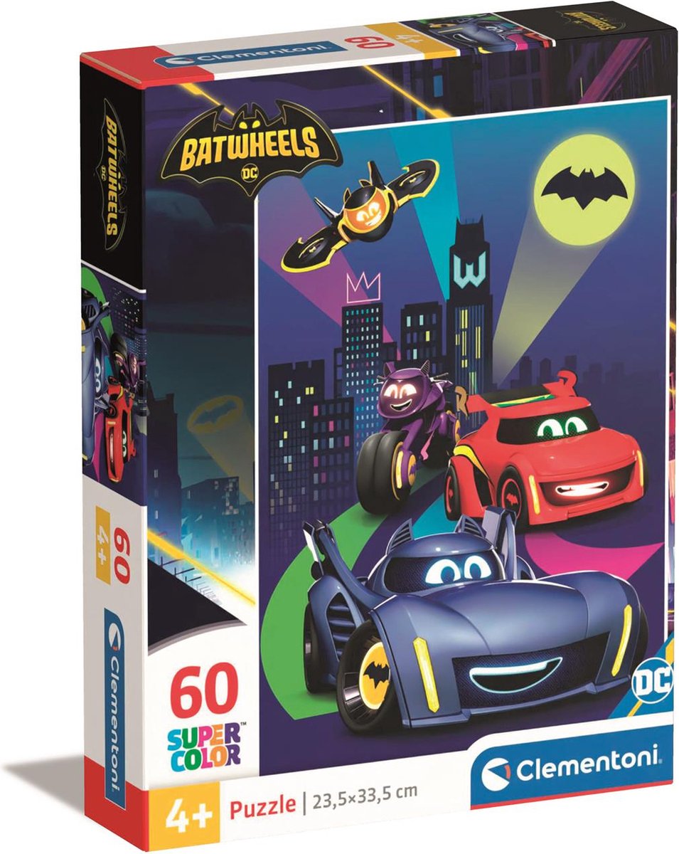 Clementoni Jigsaw Puzzle Superfarbe Fledermaus -Fledermaus, 60st.