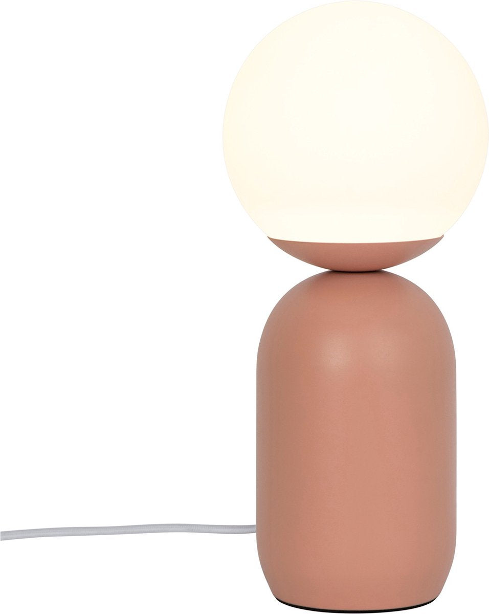 Nordlux Notti-Tischlampe-E14-Terrakotta