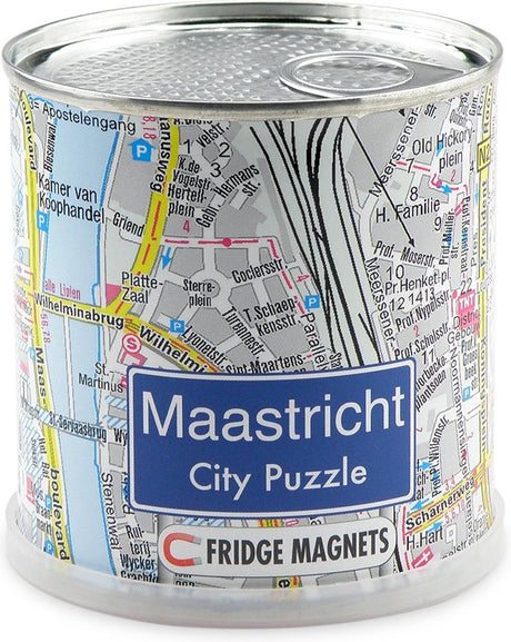 Stadtpuzzle Maastricht - Puzzle - magnetisch - 100 Puzzleteile