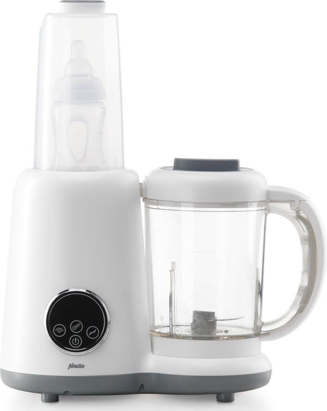 Alecto bfp-66 – 5-in-1-Babynahrungsmaschine – Mixer und Dampfgarer – Weiß