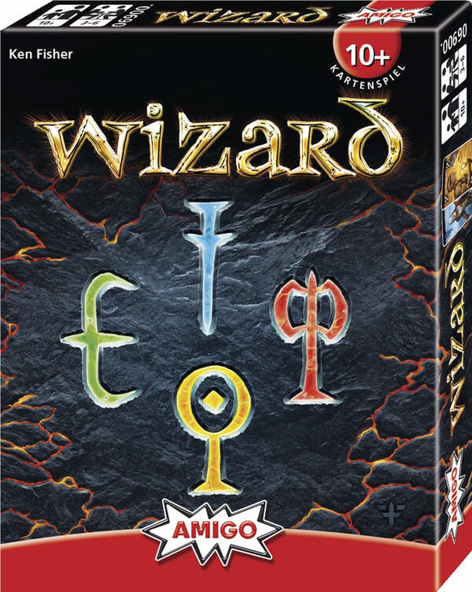 Amigo wizard. kartenspiel