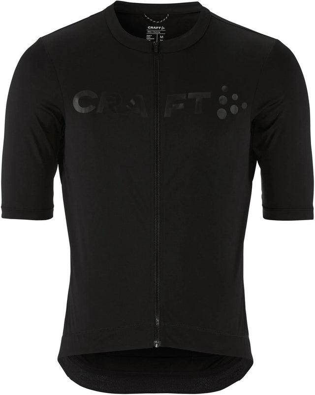 Craft Endur Logo Jersey M Herren-Radsportshirt – Schwarz