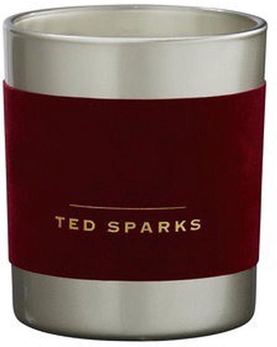 Ted sparks - geurkaars demi - 60 branduren - 1 lont - luxe verpakking - wood musk