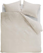 Ambiante cotton uni dekbedovertrek - tweepersoons - 200x200 220 - zand