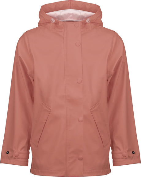 Ralka regenjas junior - sprinkle - roze - maat 104