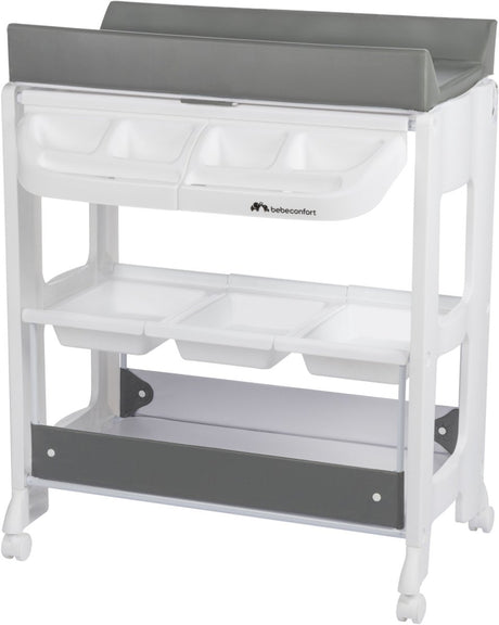 Bebeconfort Rosie 2-in-1 Bade- und Wickelkommode – Mineralgrau