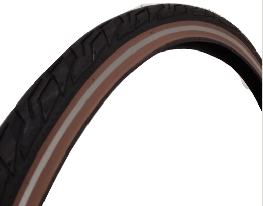 Continental Reifen 37-622 Ride City Schwarz Braun Reflex