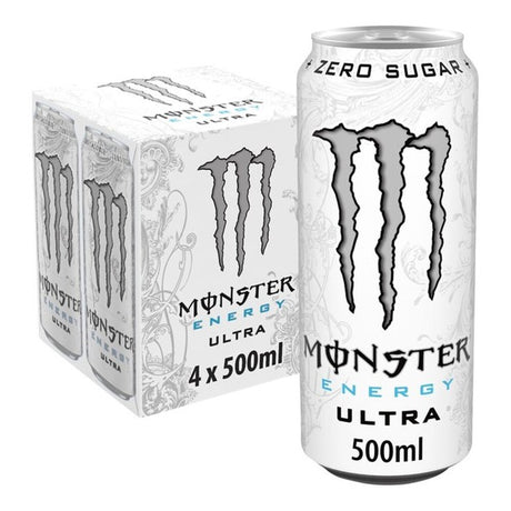 Monster Ultra White Dose 0,5 Liter 4er-Pack (6 Stück)