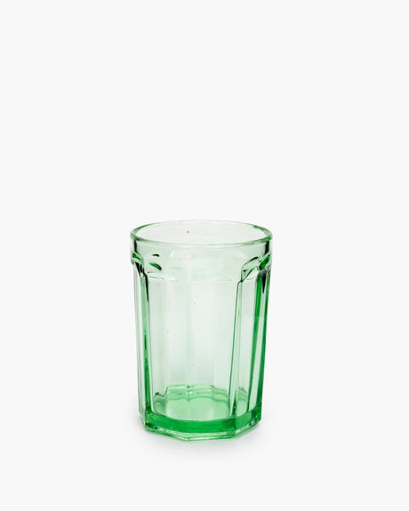 Serax - paola navone fish fish - glas l - groen - 8 ø - 40cl - 4 stuks