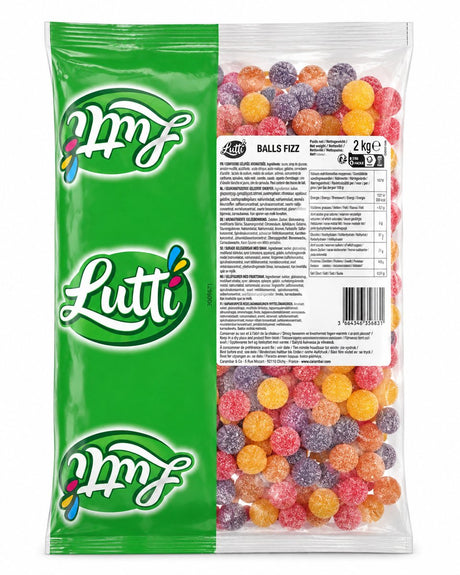 Lutti balls fizz 2kg
