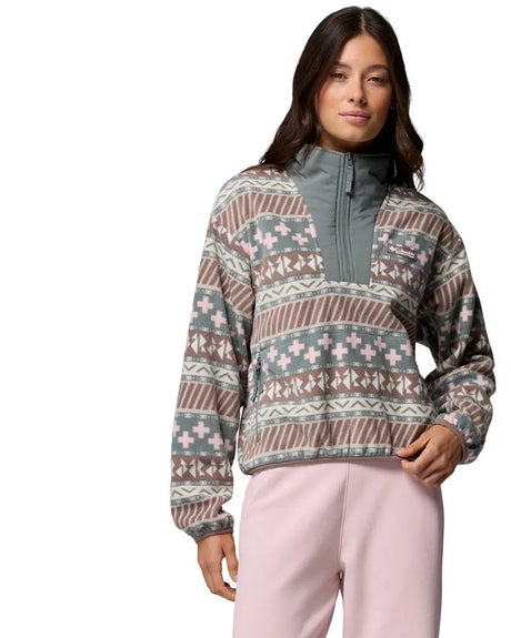 Columbia sequoia grove™ ii printed half zip iron wizard island l