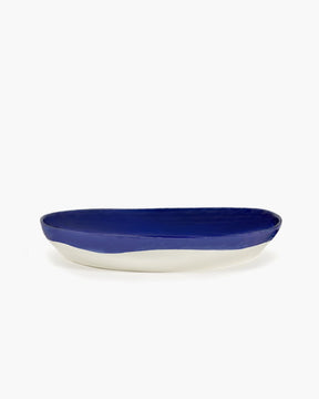 Serax - Ottolenghi Feast - Servierschale m - dunkelblau weiß - 36 ø