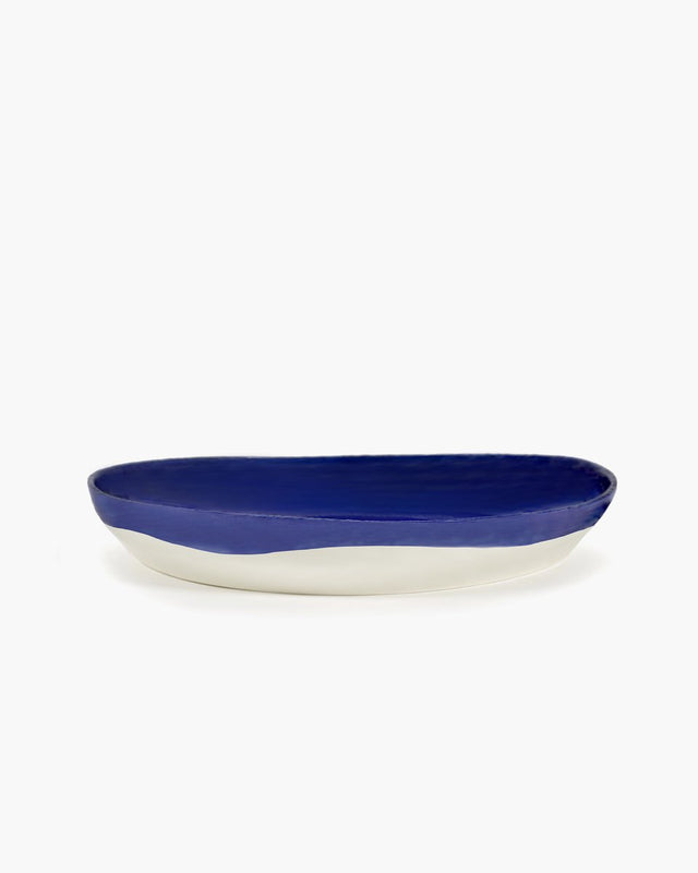 Serax - Ottolenghi Feast - Servierschale m - dunkelblau weiß - 36 ø