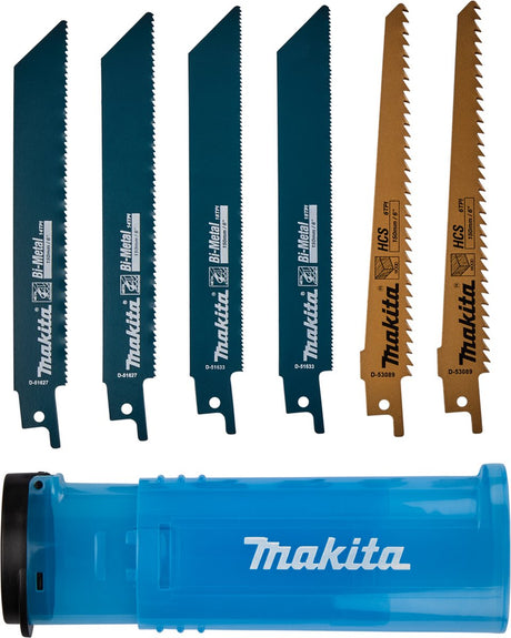 Makita-Zubehör d-53051 | Säbelsägeblatt-Set | 6-teilig | im Kunststoffrohr - D-53051