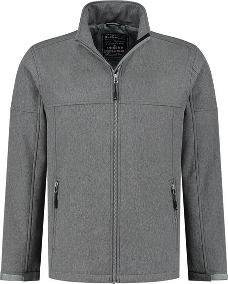 Kjelvik softshell jas odense grijs