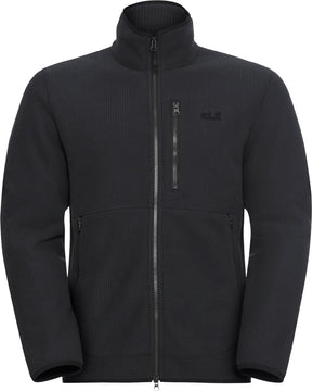 Jack wolfskin lake ridge jkt m heren outdoorvest - black s