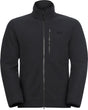 Jack wolfskin lake ridge jkt m heren outdoorvest - black s