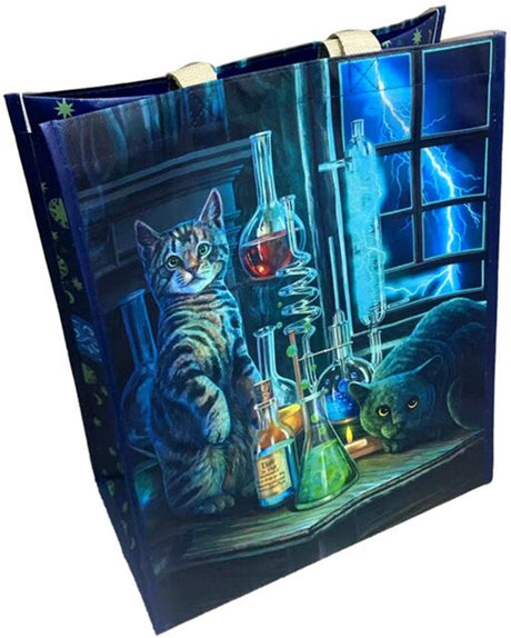 Puckator Einkaufstasche Shopper – Lisa Parker – Jekyll und Hyde Cats – nachhaltig – 33 x 39 x 17 cm