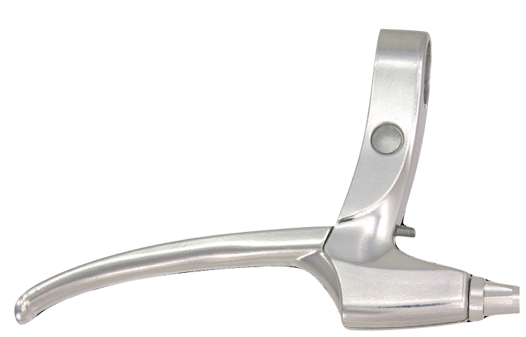 Saccon Bremshebelset V-Brake 4-Finger Silber l217a7l3po