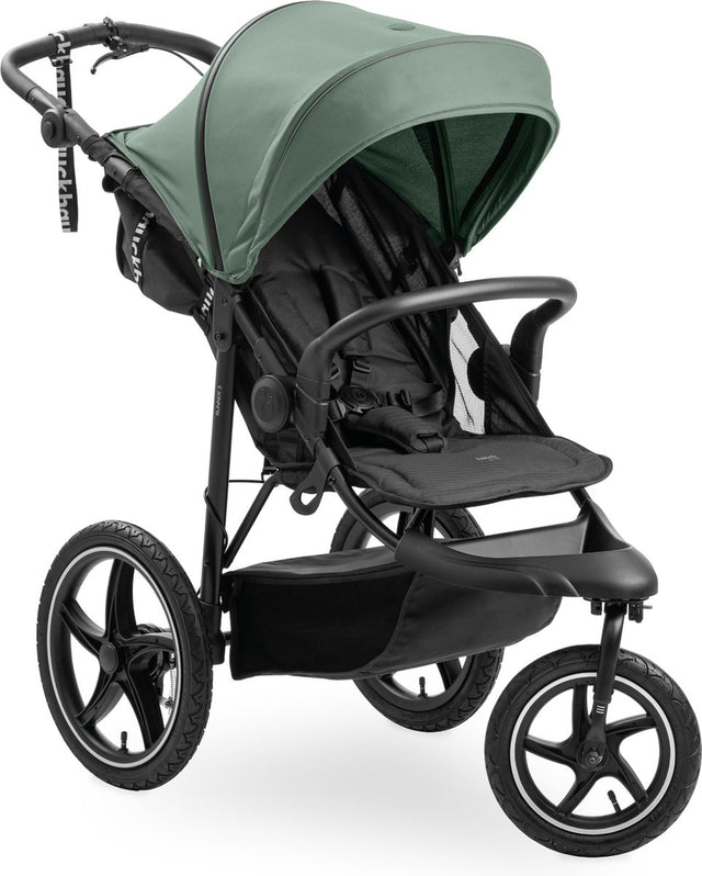 Hauck runner 3 - buggy - xl-luchtwielen - vering - jungle green