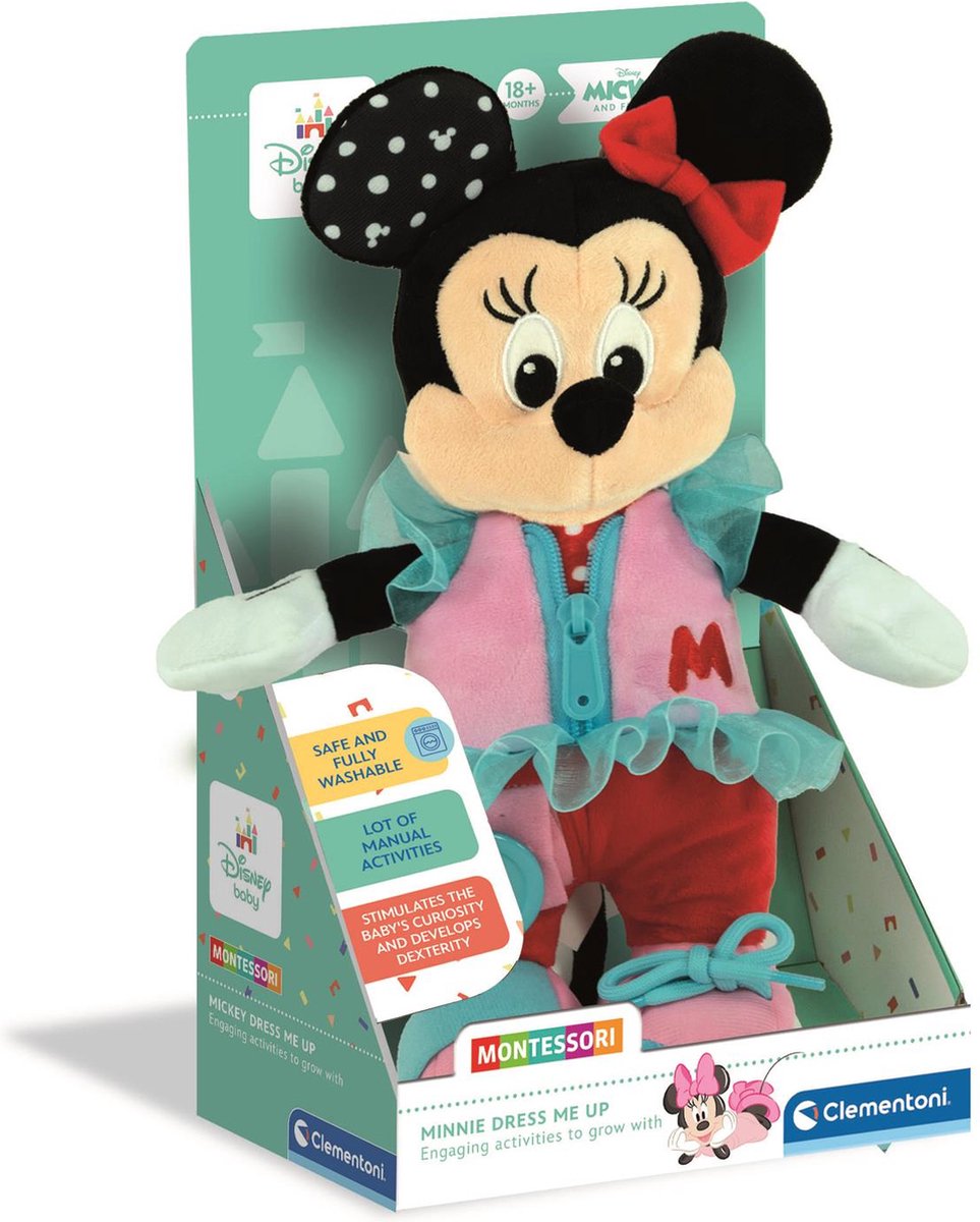 Clementoni – Baby Minnie – Basteln – Montessori-Grundsätze – ab 18 Monaten