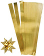 Webstreifen, L: 45 cm, T 4,5 cm, B: 10 mm, Gold, 100 Streifen 1 Box