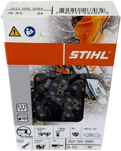 Stihl 3 8 Rapid Super (RS) Sägekette 63 cm 3 8 1,6 mm (36210000084)