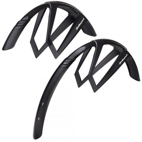 Polisport Fender Set 28 g -Mud 50 mm - schwarz