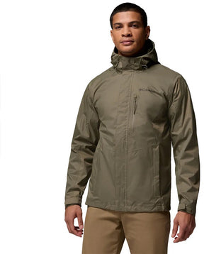 Columbia pouring adventure™ iii jacket heren outdoorjas - stone green xxl