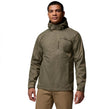 Columbia pouring adventure™ iii jacket heren outdoorjas - stone green m