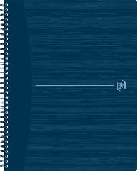 Oxford Origins – nachhaltiges Notizbuch – A4+ – kariert – 5 mm – 70 Blatt – blau