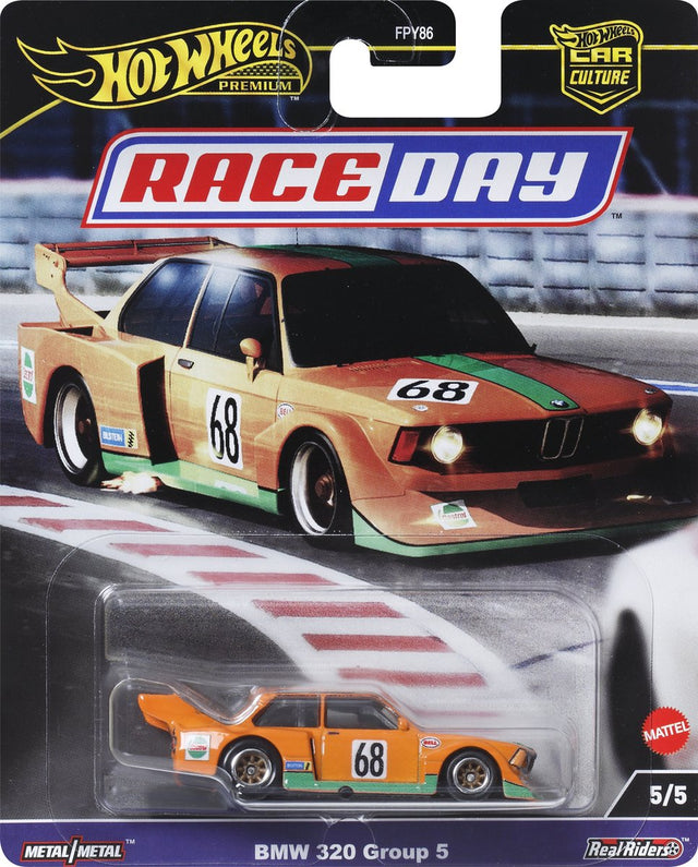 Hot wheels car culture race day bmw 320 group 5