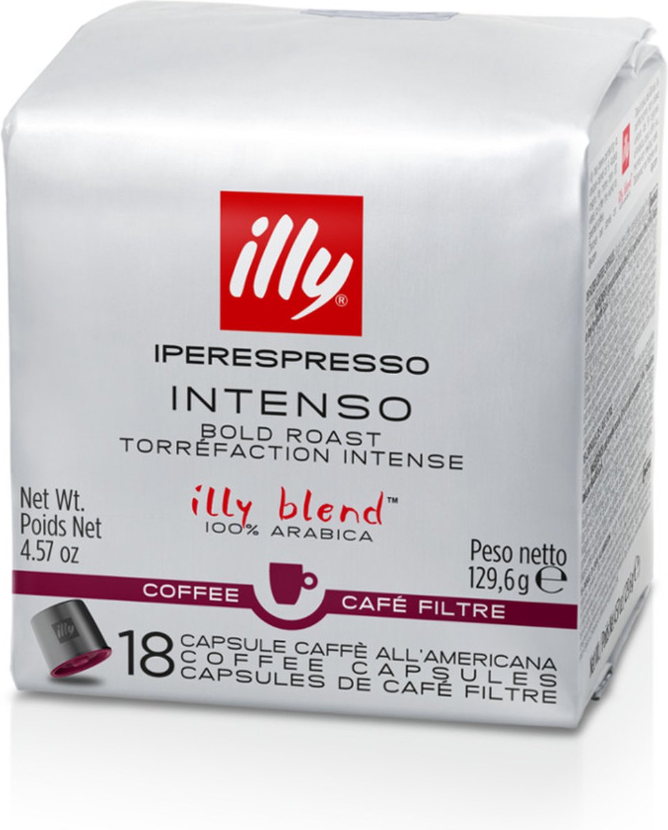 Illy - iperespresso Filterkaffee Intenso 6 x 18 Kapseln