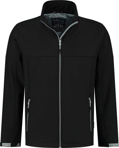 Kjelvik softshell jas odense zwart