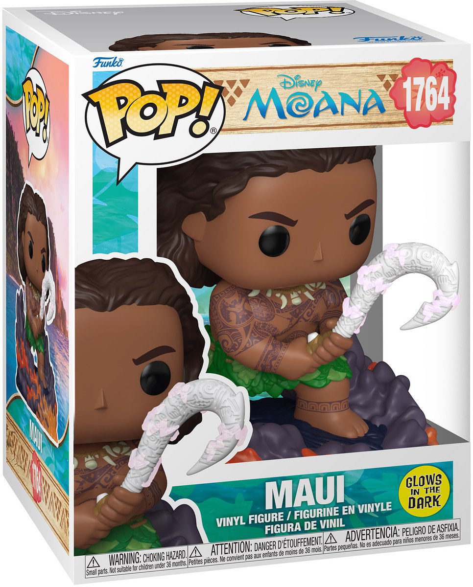 Funko-Pop! Premium Disney: Moana – Maui (im Dunkeln leuchten) #1764