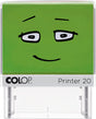 Colop nio schoolstempel – “super, très bon travail” (fr) – smooth green