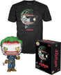 Funko-Pop! DC Comics: Set Figur und T-Shirt – The Joker Exclusive Größe M