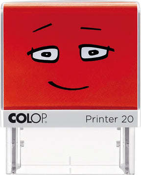 Colop nio schoolstempel – “netter werken…” – brave red